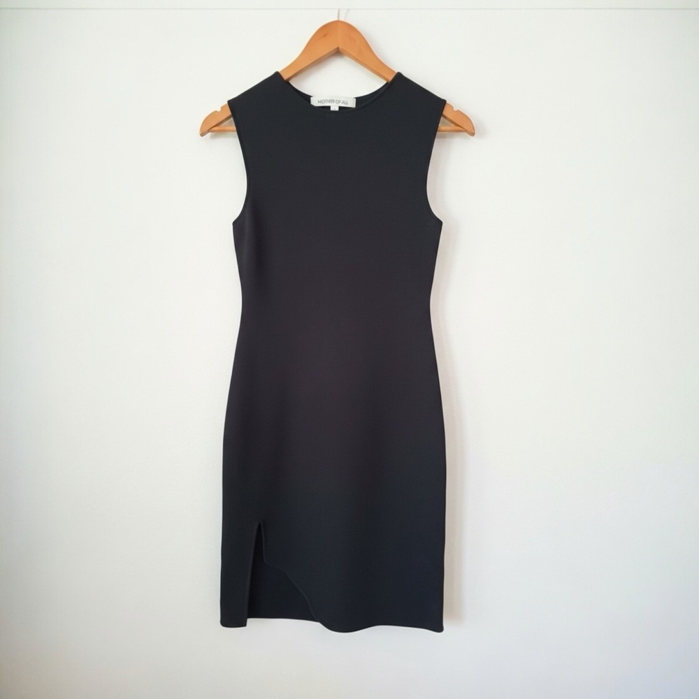 Mother‎ Of All Black Bodycon Mini Dress Size Small